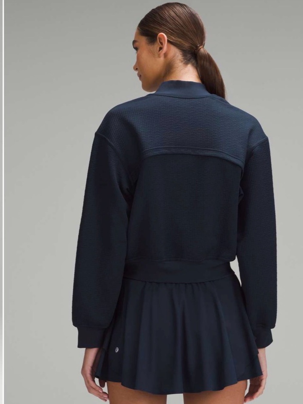 Lululemon Textured Zip-Front Track Jacket
True Navy